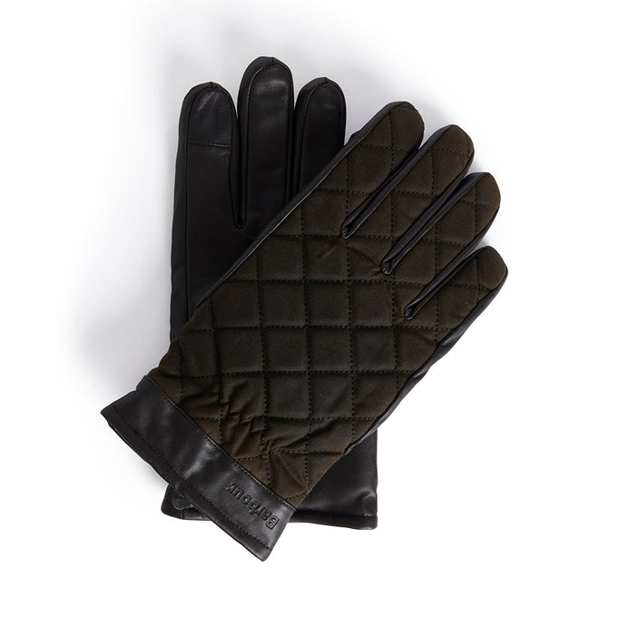 Barbour Men's Dalegarth Gloves | Olive and Brown