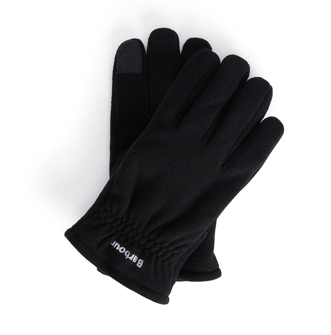 Barbour Men's Coalford Fleece Gloves | Black