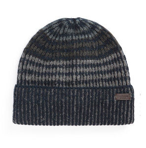 Barbour Harray Beanie Hat | Navy-Basalt Blue | One Size