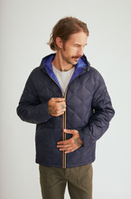Load image into Gallery viewer, Men&#39;s Marine Layer Midweight Quilted Jacket | Navy