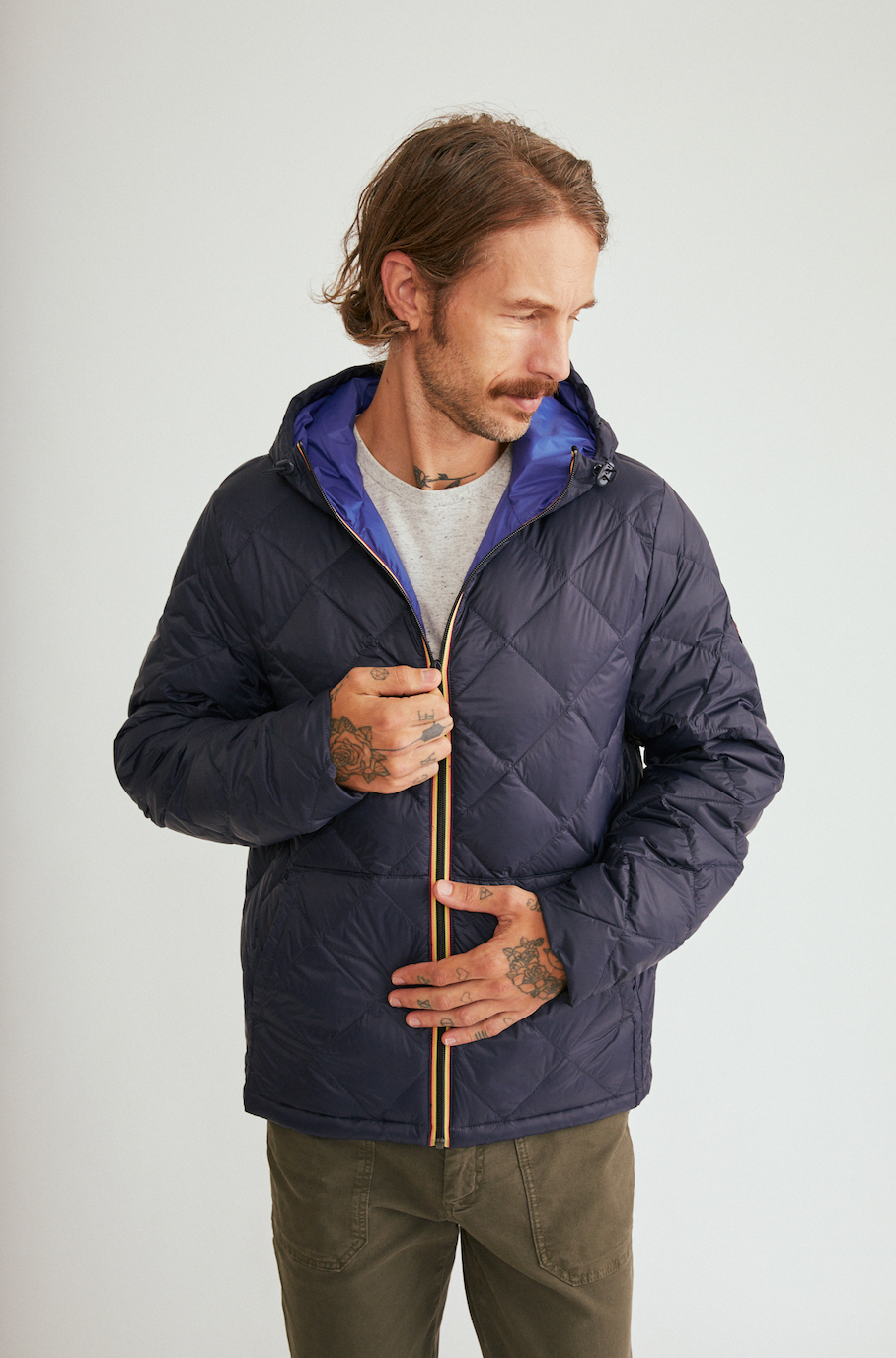 Men's Marine Layer Midweight Quilted Jacket | Navy