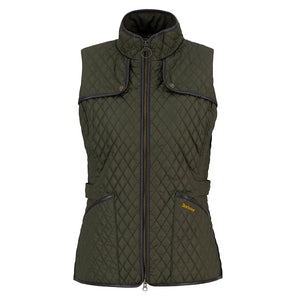Barbour Women's Dahlia Quilted Gilet | Olive