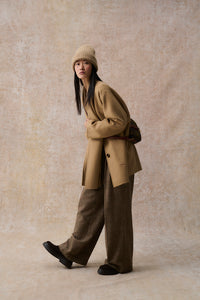 Women's Barbour Clementine Scarf Coat | Camel