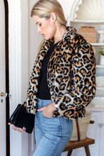 Load image into Gallery viewer, Emerson Fry Short 60&#39;s Coat | Leopard Fur