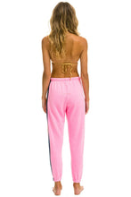 Load image into Gallery viewer, Aviator Nation 5 STRIPE SWEATPANTS | NEON PINK