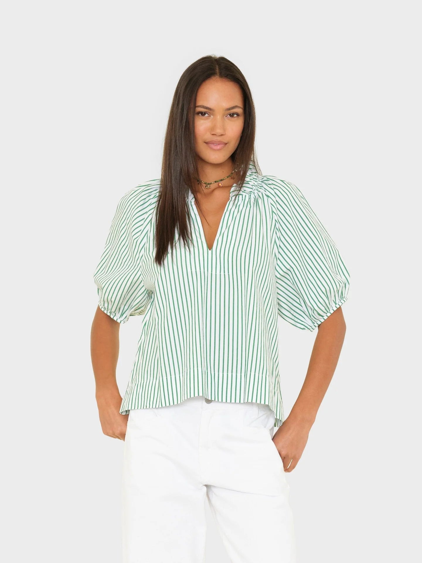 Xirena Clementine Top | Trellis Green – Cat & Kate Boutique