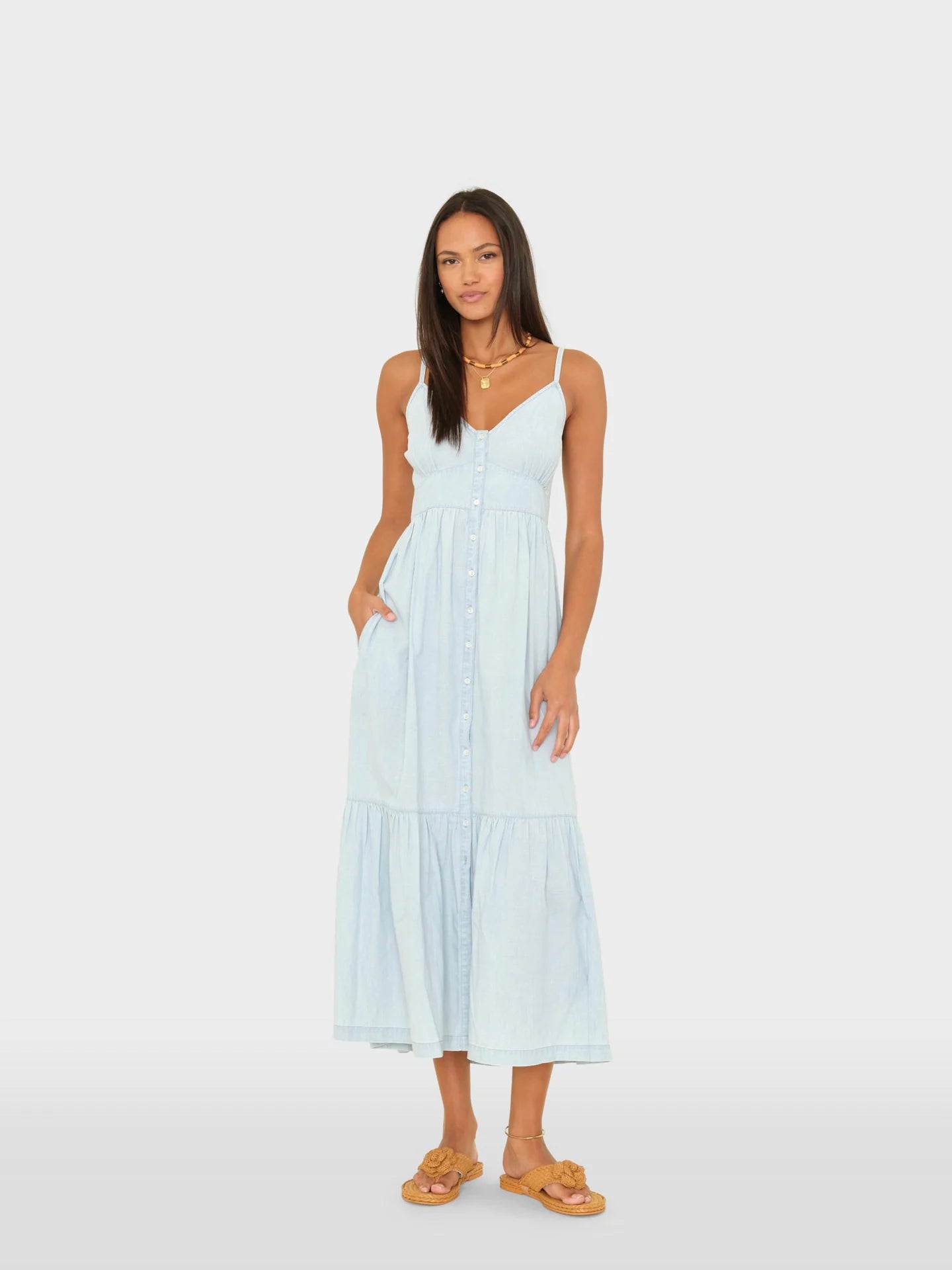 Xirena - Greta Dress in Air Blue Air Blue / S