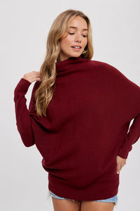 Ottoman Slouch Tunic Sweater  | Multiple Colors