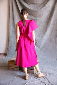 Asymmetrical Ruffle Dress | Multiple Colors