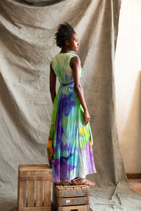 Lilac Watercolor Dress