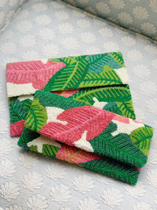 Fold Over Palm Clutch