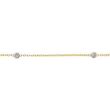 Load image into Gallery viewer, Diamond By The Yard Necklace | Yellow Gold