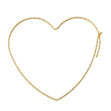 Load image into Gallery viewer, Heart Hoop Earrings | Multiple Sizes