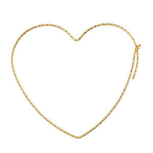 Heart Hoop Earrings | Multiple Sizes