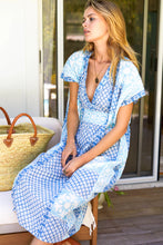 Load image into Gallery viewer, Emerson Fry Daughters Caftan | Dark Blue Organic