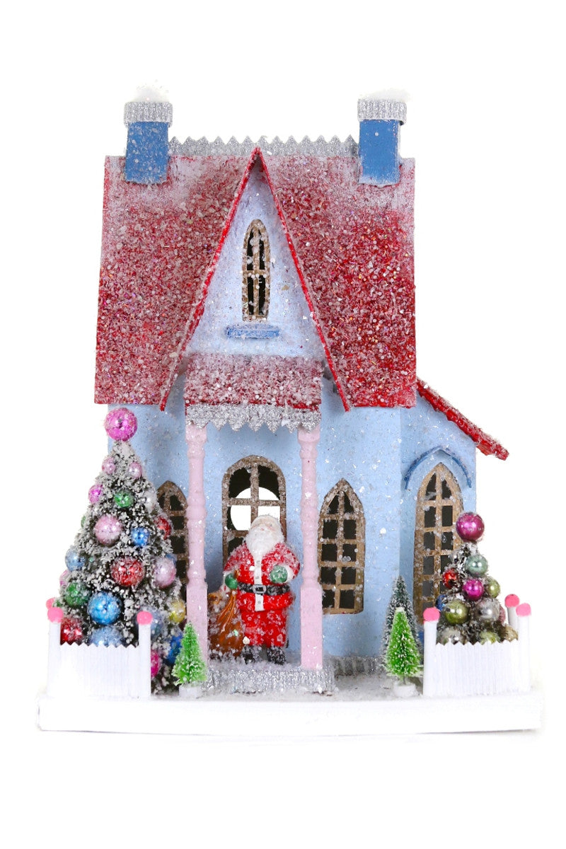 Holly Jolly Christmas Village House