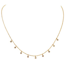 Load image into Gallery viewer, Dangling Diamond Necklace