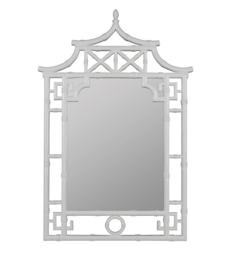 Chinoiserie Regency Pagoda Mirror
