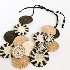Woven Bib Necklace