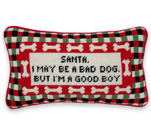 Load image into Gallery viewer, Good Boy Needlepoint Pillow