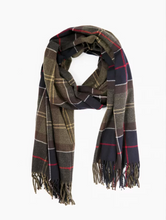 Load image into Gallery viewer, Barbour Hailes Tartan Classic Wrap