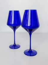 Load image into Gallery viewer, Estelle Colored Wine Glasses