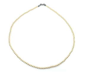 14K Gold Filled Beaded Necklace
