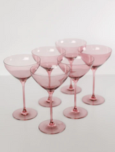Load image into Gallery viewer, Estelle Colored Martini Glass