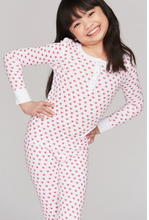 Load image into Gallery viewer, Roller Rabbit Kids Heart Pajamas | Pink &amp; Blue