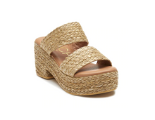 Load image into Gallery viewer, Ocean Ave Platform Sandal | Cognac