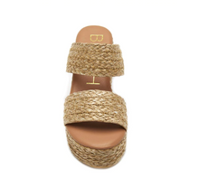 Load image into Gallery viewer, Ocean Ave Platform Sandal | Cognac
