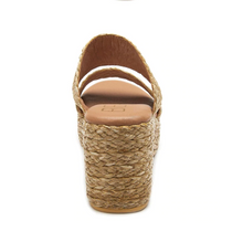 Load image into Gallery viewer, Ocean Ave Platform Sandal | Cognac