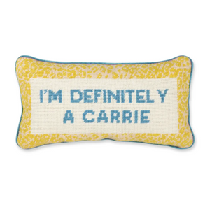 Carrie Needlepoint Pillow