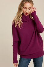 Load image into Gallery viewer, Ottoman Slouch Tunic Sweater  | Multiple Colors