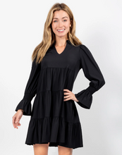 Load image into Gallery viewer, Jude Connally Tammi Dress | Black &amp; Navy