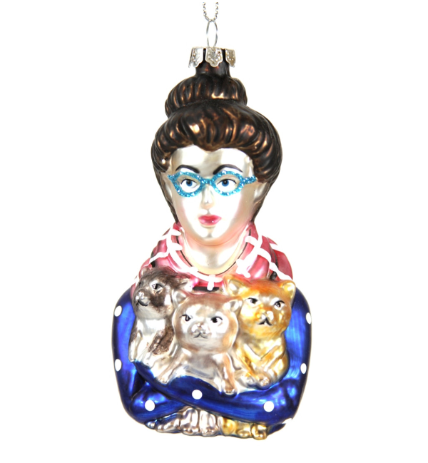 Cat Lady Ornament