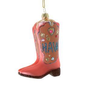 Cowgirl Boots Ornament