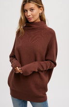 Load image into Gallery viewer, Ottoman Slouch Tunic Sweater  | Multiple Colors