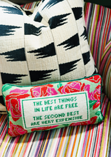 Load image into Gallery viewer, Expensive Needlepoint Pillow