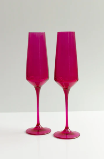Estelle Colored Champagne Flute