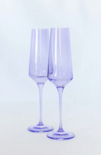 Load image into Gallery viewer, Estelle Colored Champagne Flute