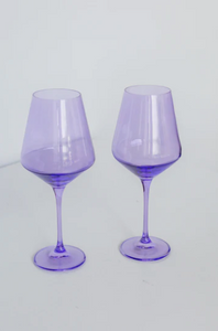 Estelle Colored Wine Glasses | Assortment