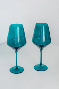 Estelle Colored Wine Glasses | Assortment