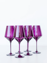 Load image into Gallery viewer, Estelle Colored Wine Glasses | Assortment