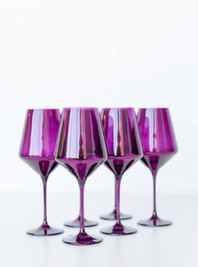 Estelle Colored Wine Glasses | Assortment