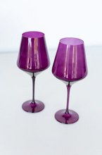 Load image into Gallery viewer, Estelle Colored Wine Glasses | Assortment