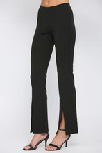Load image into Gallery viewer, Front Split Hem Pants
