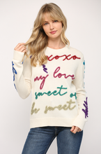 Load image into Gallery viewer, Sweetheart Valentine&#39;s Day Sweater
