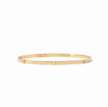 Load image into Gallery viewer, Julie Vos Crescent Stone Bangle