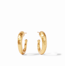 Load image into Gallery viewer, Julie Vos Hammered Hoop | Multiple Sizes